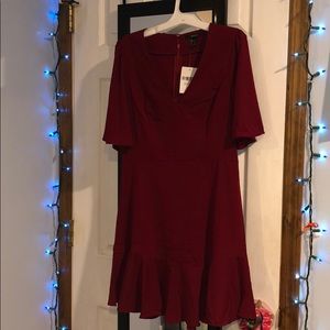 This dress is too small on me.